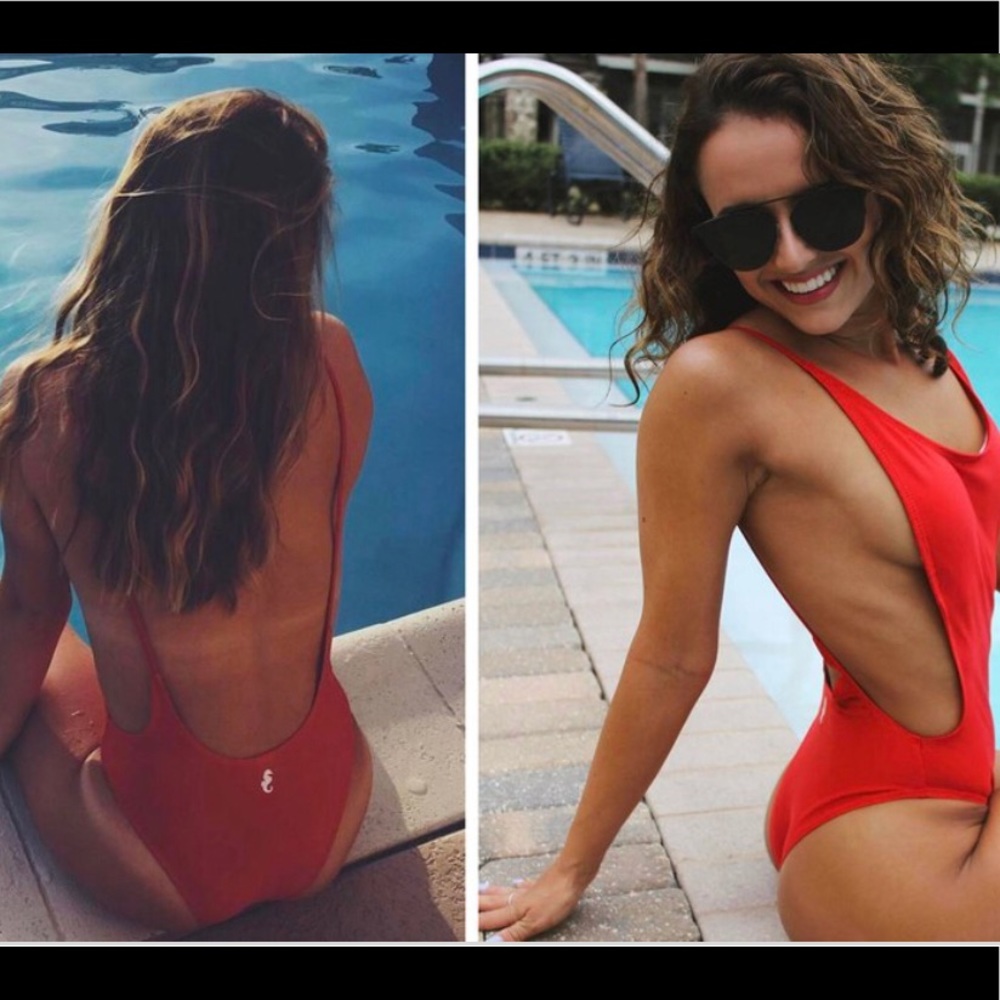 Sunny Co Clothing one piece bathing suite